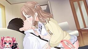 i watch the hot college girl ride and give handjob for cumshot