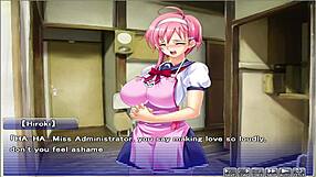 what's happening in apartment of love ep 9 through the peeping hole?