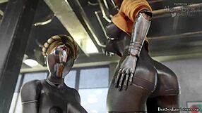 芭蕾舞孪生姐妹狂野动画性爱场景