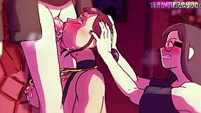 In Rainy Day Lewdfroggo, Characters Engage in Group Deepthroat and 3some