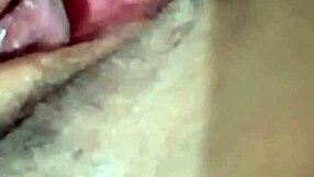 Chubby guy vibes with vibrator, warning when he's about to cum in custom video