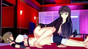 setsuko and chitose, how intense is your futanari lesbian sex?