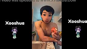 Cute gay guy explores his emotions with a twink