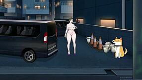 Shameless Milf Exhibitionist Shows Off Big Tits And Ass In Hentai