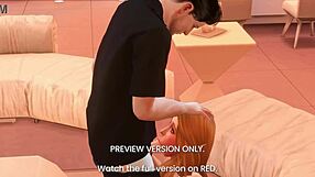 What’s hot at awards night in 3D hentai?