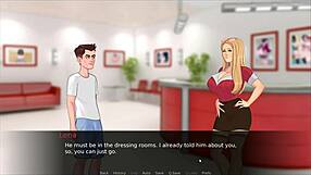 Lust legacy hentai game ep 5 features naughty lingerie photoshoot with step mom