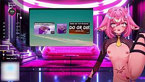 Fucking an IDOL While She SINGS for You VTuber