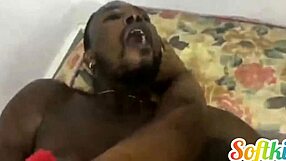 Softkind licking pussy pumping with big black cock