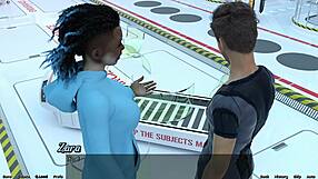 Oh, red haired step sister bathing in shower looks so cute, the hentai cartoon shows