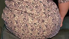 mommy’s huge ass gets slammed tight in wild anal creampie