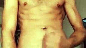 Hot Gay Soloboy Strokes His Monster Cock To Intense Cumshot