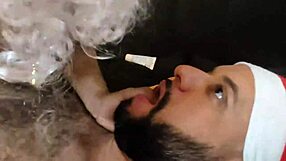 Santa Claus Gathers Horny Guys For Orgy Cock In Ass!