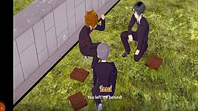 is this hg devil academy dxd parody featuring intense blowjobs?