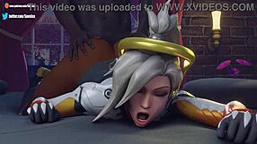 Overwatch rule34 compilation features brigitte, widowmaker, mercy, pharah, kiriko, and atomic heart in rough group scenes.