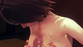 Kaya's wild boobjob and fucked in 3D hentai