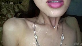 two men fingering her pussy and eating her out in wild session 01395