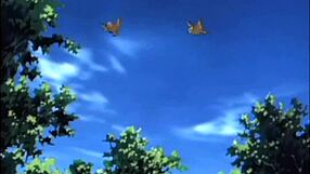 Pussy toyed anime teen gets soaked with wild toys 😜