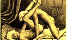 信じられない！ヴィンテージエロ絵がリアルスタイルで蘇る！