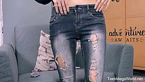 Beauty-angels com tiny teen with wet pussy enjoys masturbation