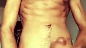 Hot Gay Soloboy Strokes His Monster Cock To Intense Cumshot