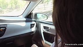 Couple Anal Fucking In Backyard Garden