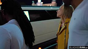 Vixenplus babe passed around by four black guys