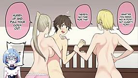 Gals gather at Imaizumi's house for fun.