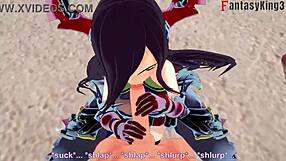 friedrich der große sucks and fucks in azur lane fantasy!