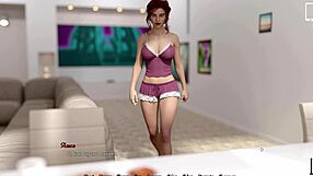 Rough Hentai Action with Redhead in Dress