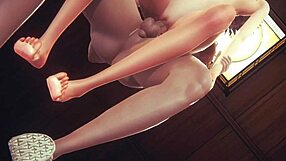 Kaya's wild boobjob and fucked in 3D hentai