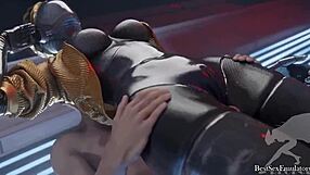 Ballerina twins engage in wild animated sex scenes.