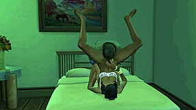 Monalisa seduced and drilled in pink bra