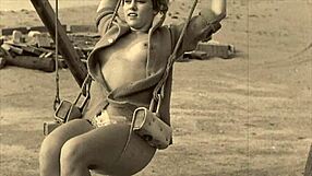 vintage swingers expose hairy beavers and tits.