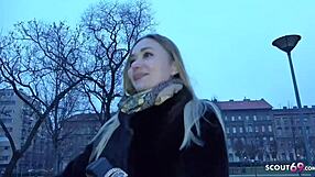 Public casting with hot fitness model leads to rough anal