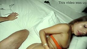 i meet a beautiful tourist in lingerie and we have a passionate session in different positions.