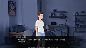 Lust Legacy hentai igra ep 5 z razvratnim photoshootom v perilicah z mačeho