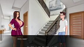 Lust legacy hentai game ep 5 features naughty lingerie photoshoot with step mom