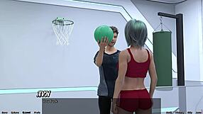 stranded in space 114 - basketball match against femdom mistress