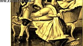 Neverovatno! Vintage erotski crteži oživljeni u sirovom stilu!