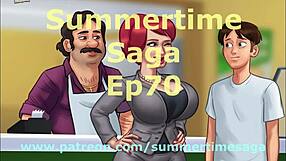 Adult visual novel walkthrough: Summertime saga 70