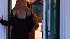 Tushy Gorgeous Brunettes Seduce Professor