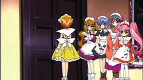 Pussy toyed anime teen gets soaked with wild toys 😜