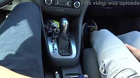 Hot amateur swinger wife sucks big black cock in front of her husband!