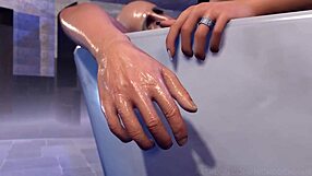 Unfrozen hero gets wild in steamy hentai action scene