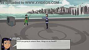 Teen Titans In Anime Game Hentai Part 31