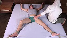 big dick blonde twink cums after whipping