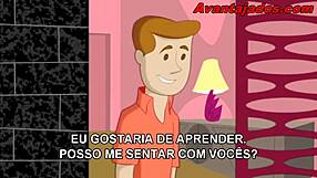 Ever seen a gay Brazilian cartoon about card games?