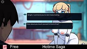 Rich dating game in anime hentai style