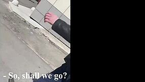 ki-sim picks up russian stranger on street