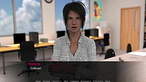 Blonde College Whore Bent Over for Group Sex in Echoes of Lust